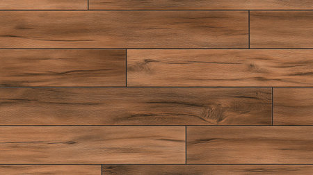 A seamless pattern of aged wooden planks with weathered textures, perfect for rustic and country-inspired designs. The background is a dark brown color, providing an earthy backdrop to the wood grain details. This design would be ideal as a texture or a pattern in various applications where you want that vintage feel. It could be used on wallpaper, backgrounds, web pages, interior decoration, and more, to add depth and character to your projects. --chaos 30 --ar 16:9 --v 6.1 Job ID: 97b2d5cc-2513-4966-8751-f475f6b2d3f5の素材