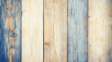 A rustic wooden textured background with aged wood planks, perfect for adding an authentic and weathered look to your design projects. The wood has been distressed and has subtle signs of age, like cracked paint or worn edges, giving it the appearance of well-worn furniture or old architecture. This background is great for creating a warm and inviting atmosphere in various visual projects, from digital art graphics to graphic designs on print media or website backgrounds. --chaos 30 --ar 16:9 --v 6.1 Job ID: 867bb53a-f537-44c0-9762-715f6ac0fd29の素材