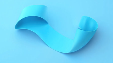 Blue ribbon banner, abstract background vector illustration. Blue wave with curved line shape on a blue gradient. Design element for web and mobile app design. Vector illustration, close-up view. --chaos 30 --ar 16:9 --v 6.1 Job ID: b44d8343-b7a5-4f10-8dee-b0241138b30aの素材