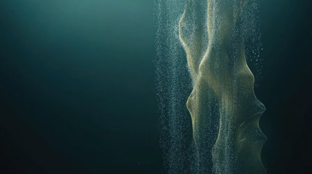 The background is dark blue, with fireworks on the right side of the screen. The left part has some white dots and large areas without color. It features a simple style with golden sparkles, creating an overall atmosphere suitable for celebration or special events. There should be no text in front of it. This design could emphasize a festive mood with space to add custom messages or images in high resolution. --chaos 30 --ar 16:9 --v 6.1 Job ID: 0b41297c-ab0d-4ca4-b8d6-5037637667caの素材