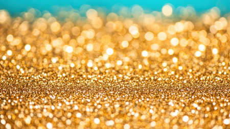 Dark blue and gold glitter background with bokeh lights. Abstract luxury background for celebration, new year, Christmas, or wedding. 8K --chaos 30 --ar 16:9 --v 6.1 Job ID: 36e51398-0532-4624-8e1c-52144824924eの素材