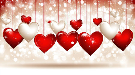 Blurred background with hearts for Valentine's Day, in the style of red color, HD --chaos 30 --ar 16:9 --v 6.1 Job ID: a2c7bc33-df50-4c6d-9bc6-b7a44c1ce97fの素材