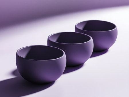 3D render of simple geometric shapes, purple background, soft shadows, minimalist, Cinema 4D, Octane rendering, minimalism, clean lines, rendered in Blender, simple background, isolated on white background, professional photography, high quality --ar 4:3 --v 6.1 Job ID: 4138d813-d3b9-4e89-b746-9f2628c42c69の素材