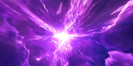Vibrant purple light streaks move quickly through space, creating a dynamic and futuristic background animation with a motion blur effect. High-speed light trails. --ar 2:1 --v 6.1 Job ID: c96c269e-42f4-49ed-acec-553d09cd5699の素材
