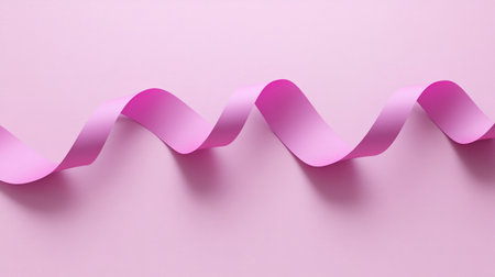 3D render of a purple background with a wavy ribbon shape, minimalistic in style. --chaos 30 --ar 16:9 --v 6.1 Job ID: 625df244-4e12-49b7-97a3-38a715cb9213の素材