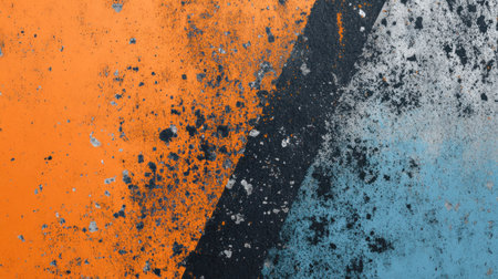 An orange, blue, and gray gradient background, with a grainy texture. --chaos 30 --ar 16:9 --v 6.1 Job ID: 7d32dba5-2d63-465b-92a3-46a79c656919の素材