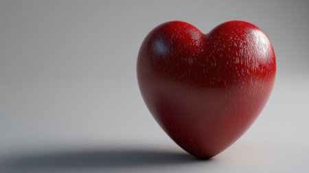 3D glossy red heart on a white background, high-resolution photography --chaos 30 --ar 16:9 --v 6.1 Job ID: 679d528d-1f83-46b6-b38b-06da633054a5の素材