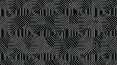 Black geometric background with an intricate maze pattern, perfect for high-end branding and design projects. --chaos 30 --ar 16:9 --v 6.1 Job ID: ddd28d57-2d0d-440b-aa9a-be7ecf877099の素材