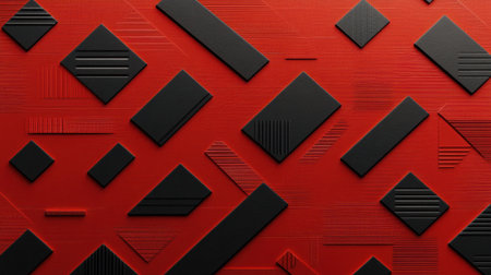 Red checkmark pattern on a red background, simple and minimal, 3D rendering, abstract, high resolution, high quality, cute shape. --chaos 30 --ar 16:9 --v 6.1 Job ID: 3b04107a-5196-49cb-9462-2d2e5bd64688の素材