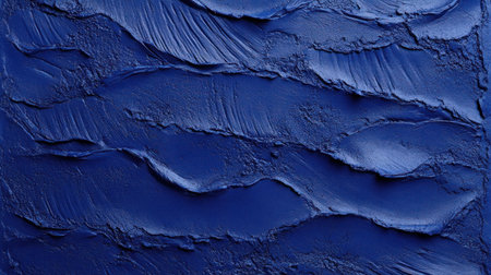 Blue background with abstract wavy lines, dark blue gradient. --chaos 30 --ar 16:9 --v 6.1 Job ID: 3abb485a-6da4-45a3-a110-38b72243f8b2の素材