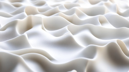 Abstract white water texture background with blurred ripples and reflections in sunlight, top view. Flat lay, banner, mockup, copy space concept. High-quality photo. --chaos 30 --ar 16:9 --v 6.1 Job ID: 87ddb64a-0477-43bf-85d4-3b9de5d6b1b1の素材