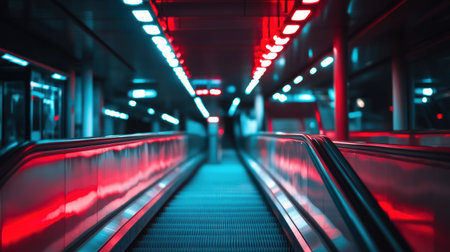 Abstract blurred background with colorful lights, a dark blue and red color scheme, high-speed photography, primitivism, 2K, HDR, taken in the style of Canon EOS A7 camera using Kodak Portra K-5 film. --chaos 30 --ar 16:9 --v 6.1 Job ID: 1eb330b4-8085-49e5-857b-1c8e88a7d543の素材