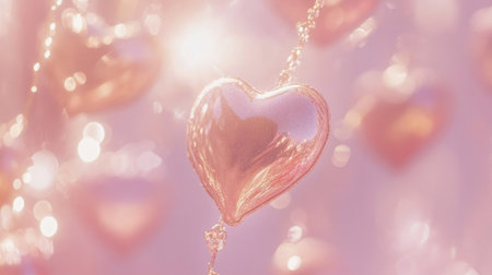 A pink and red Valentine's Day background with sparkling hearts, glitter effects, and sparkles for an enchanting love-themed design., focus on face --chaos 30 --ar 16:9 --v 6.1 Job ID: d8153171-aa80-4938-88d2-c8a295df2b48の素材