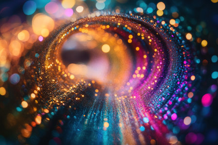 Holographic rainbow background with iridescent foil texture. Rainbow hologram effect for design and print on fabric, textile, paper or other materials. Holo style background. Vector illustration. Abstract holog motif. , wide angle lens, Sony Alpha A7 III camera --ar 3:2 --v 6.1 Job ID: 6b51f6da-defe-4ff5-9f3b-78bd9692721fの素材