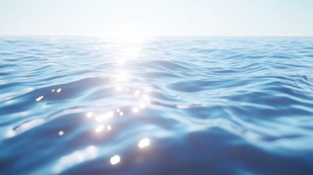 Close-up of water ripples in a swimming pool, with a light blue background and a top-down view. The water texture is suitable for a design banner or poster. Soft sunlight and shadows on the surface create a summer time concept. Close-up shooting, 4K resolution, ultra-realism, high detail, in the style of Kodak Ektar, stock photography. --chaos 30 --ar 16:9 --v 6.1 Job ID: 4c735050-dfa4-451a-8ee1-a78da3f783c2の素材