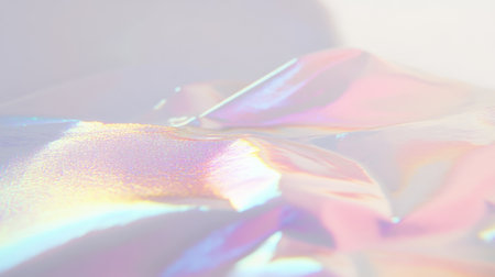 A soft white background with subtle rainbow iridescent reflections, creating an ethereal and dreamy atmosphere. The light effects add depth to the scene, making it perfect for creative projects or digital backgrounds. White rainbow reflection effect. A soft white background with subtle rainbow iridescence, creating an ethereal mood. Light rays add depth, making it ideal as a creative project backdrop or digital element. --chaos 30 --ar 16:9 --v 6.1 Job ID: 56e29f0b-f3c0-4f33-88d1-09d5e0ad277aの素材