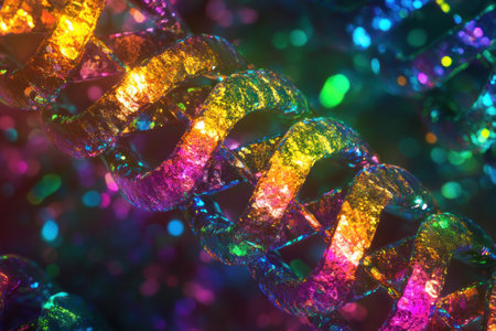 Holographic rainbow color background, shiny foil texture --ar 3:2 --v 6.1 Job ID: bc46db34-1cdc-4bf2-9229-69fe457ea502の素材