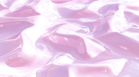 Light pink background, close-up of water ripples on the surface, top view, flat lay, copy space, banner template, high resolution, professional color grading, soft shadows, low contrast, clean sharp focus, film-style photography, commercial photo, studio photo, soft shadows --chaos 30 --ar 16:9 --v 6.1 Job ID: 64d11902-b756-4af7-9644-439573d0e34eの素材