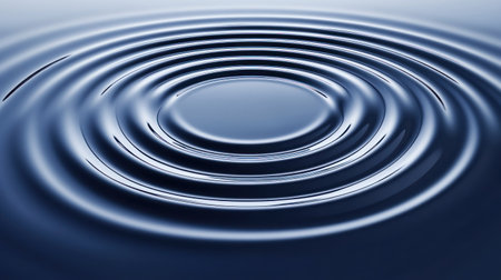 Close-up of water ripples in a swimming pool, against a blue background. High-resolution photography, with insanely detailed, fine details. Isolated on a plain background, a professional stock photo. Featuring cinematic studio lighting, volumetric lighting, and award-winning color grading and composition. --chaos 30 --ar 16:9 --v 6.1 Job ID: 3b34758e-46ea-4425-9a42-32966c217d85の素材