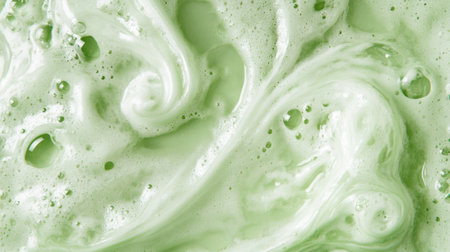 Light green water texture, top view, light reflections, flat lay, high-resolution photography, incredibly detailed --chaos 30 --ar 16:9 --v 6.1 Job ID: 6560c1d2-006d-456b-837e-ba502db5fddfの素材