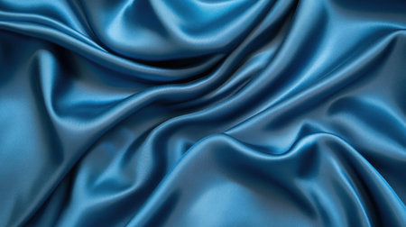 Blue velvet fabric background with swirling lines. Top view. Blue velvet texture. Texture of blue velvet material, fabric with wavy lines. Background with a textured wave pattern. Close-up view. Shiny turquoise velvet surface. Abstract digital art in the style of a minimalist illustrator. --chaos 30 --ar 16:9 --v 6.1 Job ID: 8a477c12-3321-4e71-b51b-212511be891cの素材