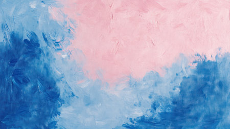 Abstract background with a blue and pink gradient, softly blurred and grainy, with an iridescent effect. --chaos 30 --ar 16:9 --v 6.1 Job ID: 0966c5aa-0e60-438b-bc6c-5a65c7a97fb7の素材