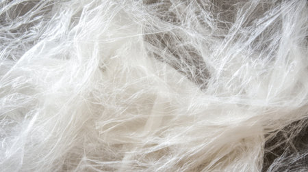 Abstract white background with shadows and light, a blurred image of the texture of transparent plastic film wrap. White and gray background for design. Background with copy space. --chaos 30 --ar 16:9 --v 6.1 Job ID: 31c82f14-0418-4800-bc01-7b3672f32c46の素材