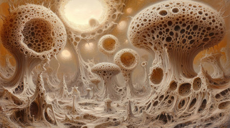 ZdzisÅaw BeksiÅski's sandstone texture background, with an orange color palette. --chaos 30 --ar 16:9 --v 6.1 Job ID: 904fb06c-3560-470c-b0ff-bed65d937b5aの素材