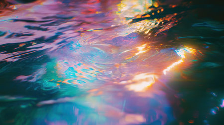 Abstract background with green and blue colors, watercolor effect, blurry and grainy, floral pattern on a purple surface, neon light reflection, fantasy style, vintage film look, glitch art, video noise. --chaos 30 --ar 16:9 --v 6.1 Job ID: 9cc161fd-79a2-468a-b7d2-0a5088fcd913の素材