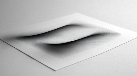 White background, white paper, curved line of light, minimalism, soft light, transparent and delicate texture, elegant curves, abstract art style, minimalist design, simple composition, close-up view, macro lens, soft side lighting, subtle contrast, calm atmosphere. --chaos 30 --ar 16:9 --v 6.1 Job ID: fc0550a8-dd49-4615-b919-88e52b193831の素材