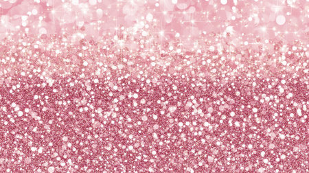 Glimmering rose gold glitter background with bokeh lights, creating an enchanting and luxurious atmosphere for festive events or special nights. --chaos 30 --ar 16:9 --v 6.1 Job ID: baa75fe7-fa29-432a-93e3-33b100722db5の素材