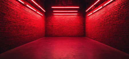 Red brick wall background with texture and copy space. Red grunge brick texture wall for studio backdrop, photography backdrop, backdrop background. --ar 32:15 --v 6.1 Job ID: c2f51dee-f0fe-4db0-82af-e14fb7a925ddの素材