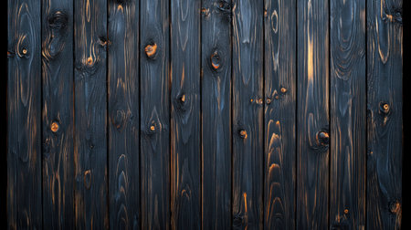 Black wooden background with vertical lines of dark wood planks. Dark gray-black color wall texture for design, banner, or template in high resolution. Black wood wall pattern. --chaos 30 --ar 16:9 --v 6.1 Job ID: 0ab3f194-61f3-48ed-a1ee-85fed7d4bb3aの素材