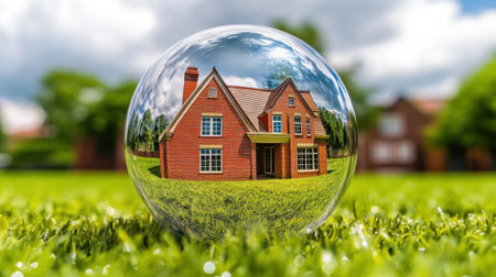 A house inside a glass bubble, photorealistic, ultra-detailed. --chaos 30 --ar 16:9 --v 6.1 Job ID: 4e971f6e-a2a1-4c7d-8ab8-99801478fb52の素材