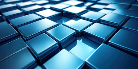 3D blue cube background, minimalistic, simple, simple shapes, monochromatic --ar 2:1 --v 6.1 Job ID: 471e6185-7616-4cfb-a6ba-dcc5dc9c0951の素材