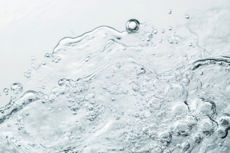 White water texture with bubbles and ripples, light gray background, top view, high-resolution photography, high detail, hyper-realistic, cinematic --ar 3:2 --v 6.1 Job ID: 2806411f-cd51-4176-995b-bc5979bbe6daの素材