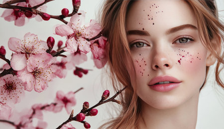 Watercolor painting of a pink peach blossom branch with red buds, on a white background, in the style of Chinese New Year celebration. High resolution, very detailed. --ar 26:15 --v 6.1 Job ID: bdb1852e-c18f-4290-9afe-0996c2818edaの素材