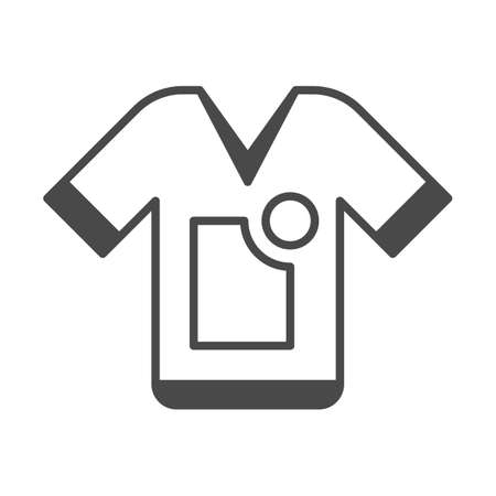 Clothing advertisement isolated vector iconのイラスト素材