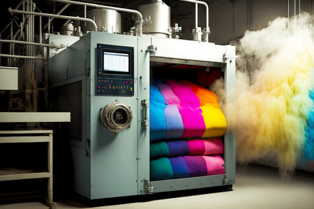 fabric fiber dyeing machines for textile production