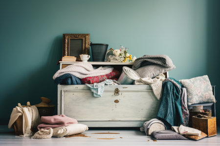 decluttering master class, with experts sharing their secrets and tips, created with generative aiの素材