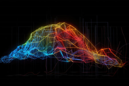 neural network processing audio signals, such as speech and music, created with generative aiの素材