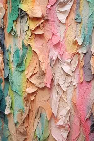 recycled eco-friendly paper texture, created with generative aiの素材