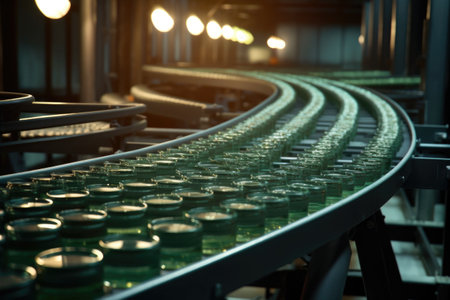 robotic arm polishing a camera lens surface, created with generative aiの素材