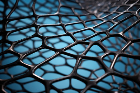 carbon nanotubes arranged in a precise pattern, created with generative aiの素材