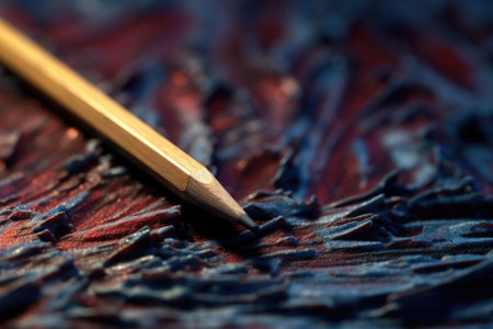 macro shot of striking match surface, created with generative aiの素材