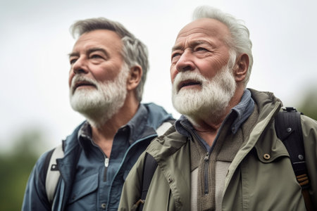 shot of a group of friends enjoying themselves at a concert, created with generative aiの素材