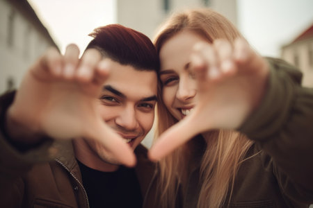 a young man holding up a lighter at a live concert, created with generative aiの素材