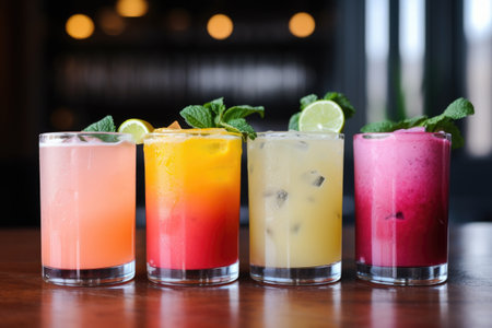 non-alcoholic cocktails for pregnant women, created with generative aiの素材