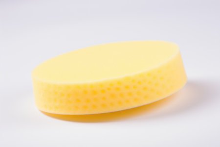 contraceptive sponge on a clean, white background, created with generative aiの素材