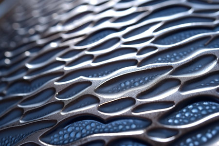 a macro image of the texture of an electric cars surface, created with generative aiの素材